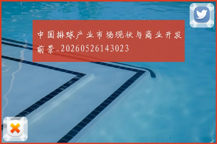 中国排球产业市场现状与商业开发前景_20260526143023