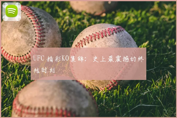 UFC 精彩KO集锦：史上最震撼的终结时刻